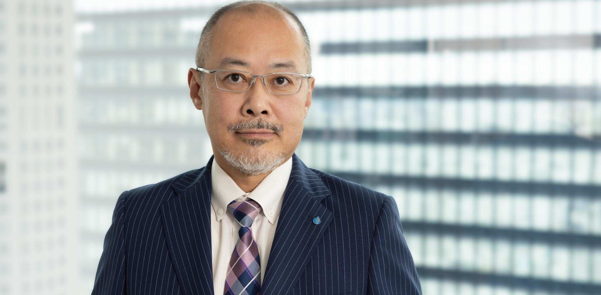 代表取締役社長　田中 伸和の写真